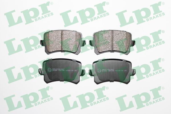 Комплект тормозных колодок, дисковый тормоз LPR 05P1390