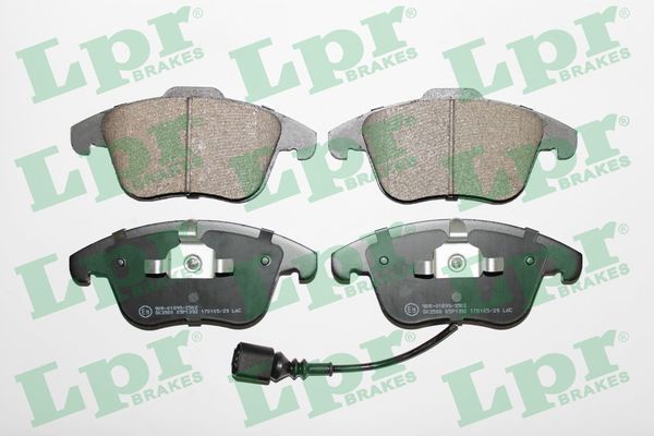 Комплект тормозных колодок, дисковый тормоз LPR 05P1392