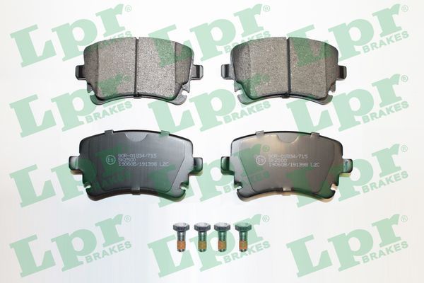 Комплект тормозных колодок, дисковый тормоз LPR 05P1398