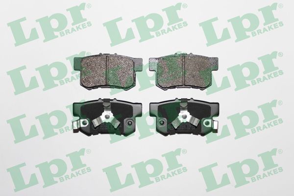 Комплект тормозных колодок, дисковый тормоз LPR 05P1404
