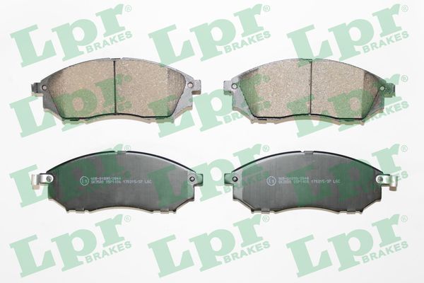 Комплект тормозных колодок, дисковый тормоз LPR 05P1406