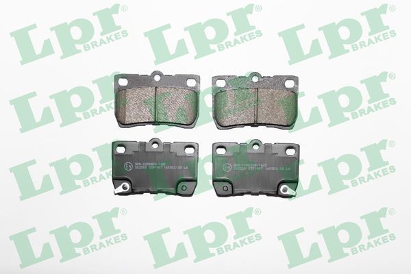 Комплект тормозных колодок, дисковый тормоз LPR 05P1407
