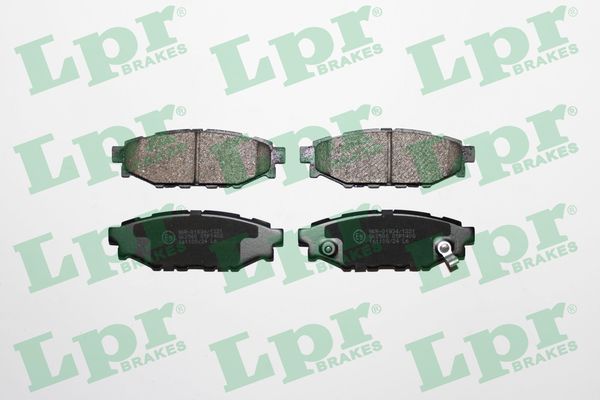 Комплект тормозных колодок, дисковый тормоз LPR 05P1408