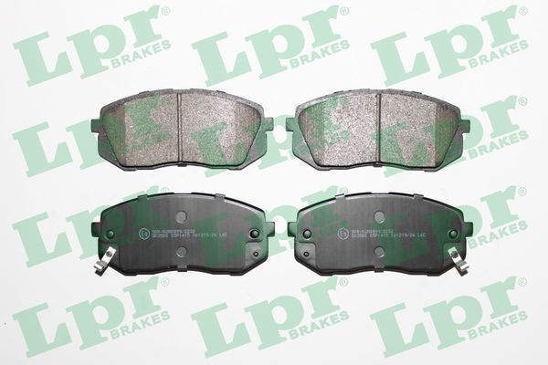 Комплект тормозных колодок, дисковый тормоз LPR 05P1415