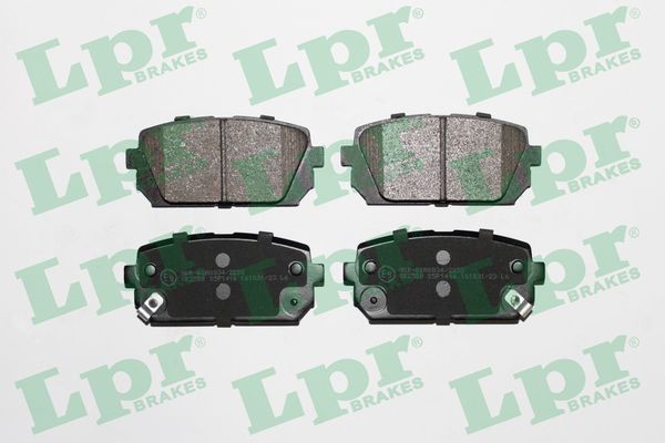 Комплект тормозных колодок, дисковый тормоз LPR 05P1416