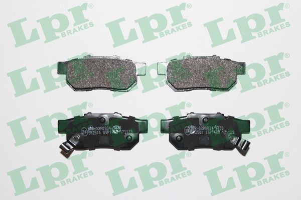 Комплект тормозных колодок, дисковый тормоз LPR 05P1425
