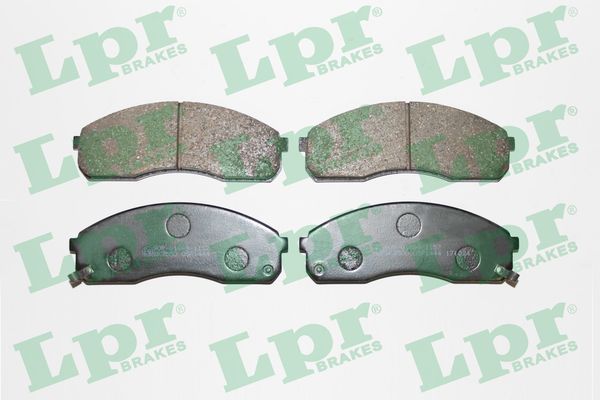 Комплект тормозных колодок, дисковый тормоз LPR 05P1444