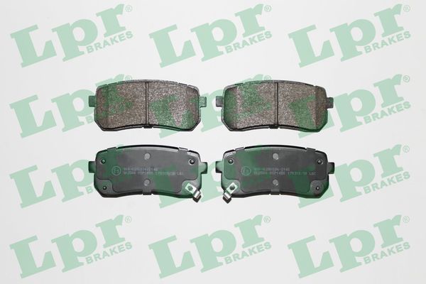 Комплект тормозных колодок, дисковый тормоз LPR 05P1450
