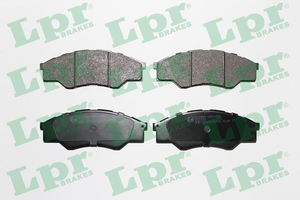 Комплект тормозных колодок, дисковый тормоз LPR 05P1452