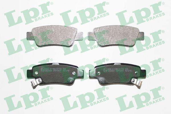 Комплект тормозных колодок, дисковый тормоз LPR 05P1455