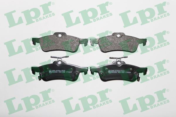 Комплект тормозных колодок, дисковый тормоз LPR 05P1458