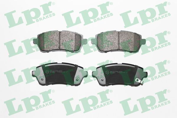 Комплект тормозных колодок, дисковый тормоз LPR 05P1464