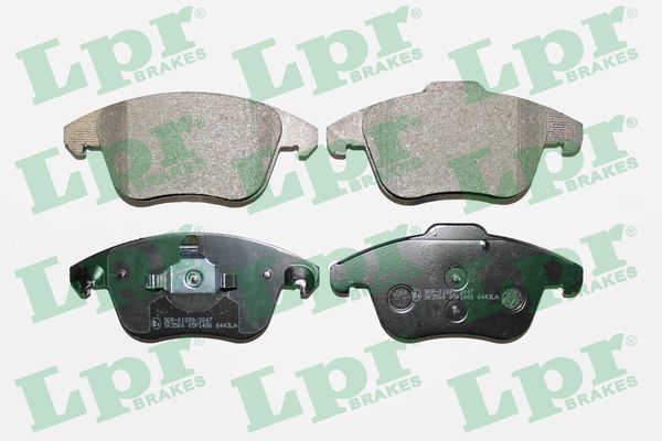 Комплект тормозных колодок, дисковый тормоз LPR 05P1480