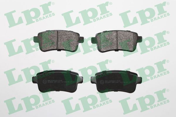Комплект тормозных колодок, дисковый тормоз LPR 05P1484