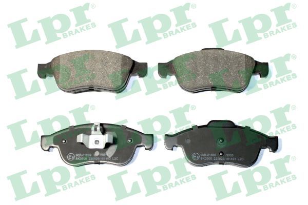 Комплект тормозных колодок, дисковый тормоз LPR 05P1493