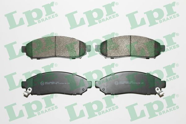 Комплект тормозных колодок, дисковый тормоз LPR 05P1495