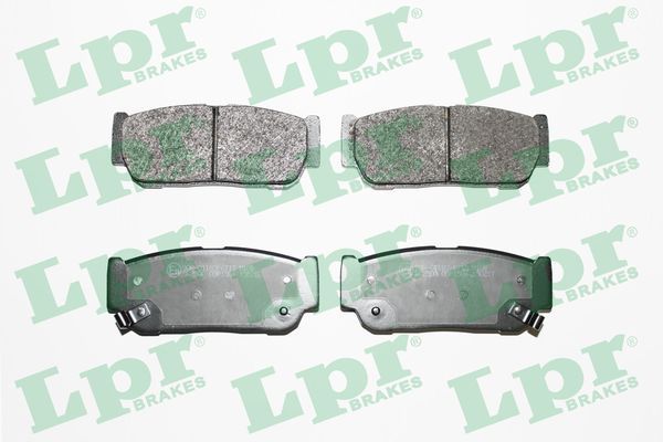 Комплект тормозных колодок, дисковый тормоз LPR 05P1504
