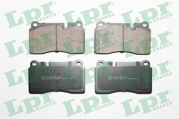 Комплект тормозных колодок, дисковый тормоз LPR 05P1505