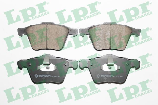 Комплект тормозных колодок, дисковый тормоз LPR 05P1507