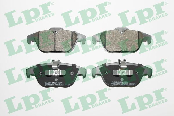 Комплект тормозных колодок, дисковый тормоз LPR 05P1528
