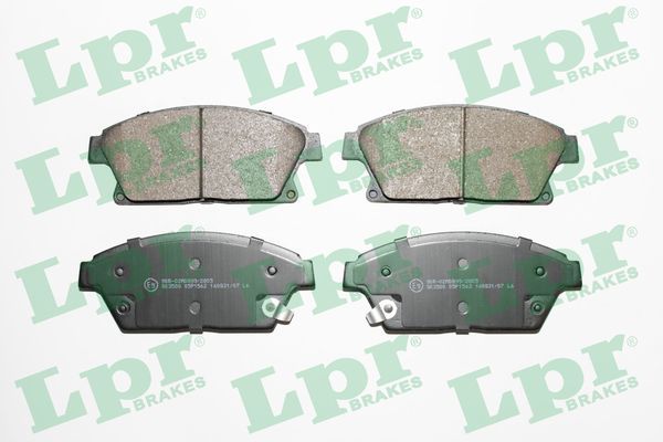 Комплект тормозных колодок, дисковый тормоз LPR 05P1562