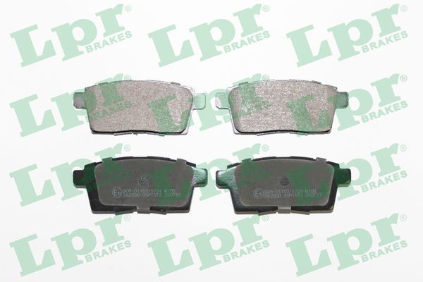 Комплект тормозных колодок, дисковый тормоз LPR 05P1572