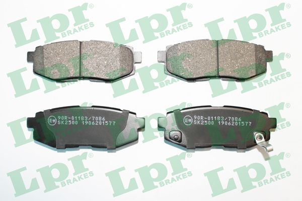 Комплект тормозных колодок, дисковый тормоз LPR 05P1577
