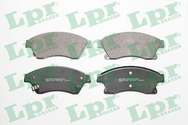 Комплект тормозных колодок, дисковый тормоз LPR 05P1581