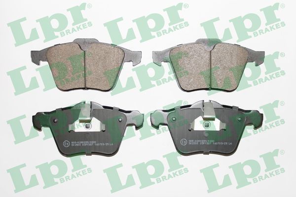 Комплект тормозных колодок, дисковый тормоз LPR 05P1587