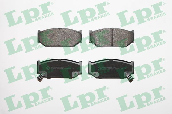 Комплект тормозных колодок, дисковый тормоз LPR 05P1594