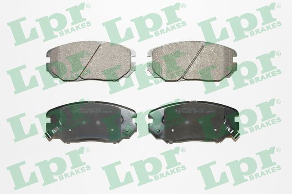 Комплект тормозных колодок, дисковый тормоз LPR 05P1599