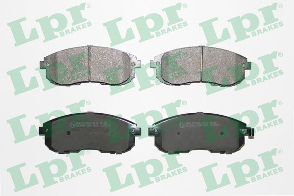 Комплект тормозных колодок, дисковый тормоз LPR 05P1605