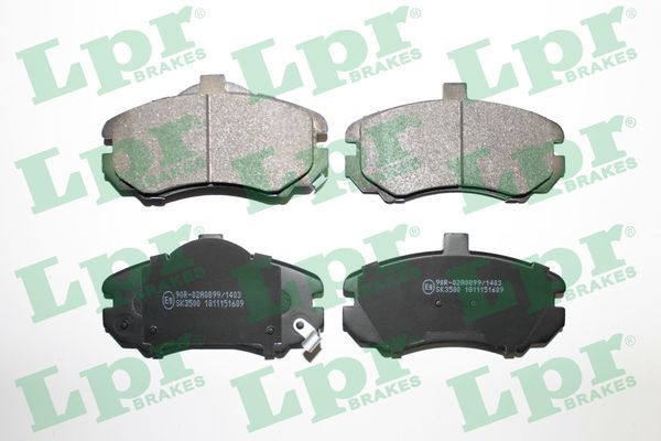 Комплект тормозных колодок, дисковый тормоз LPR 05P1609