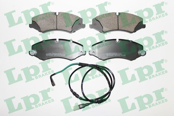 Комплект тормозных колодок, дисковый тормоз LPR 05P1616B