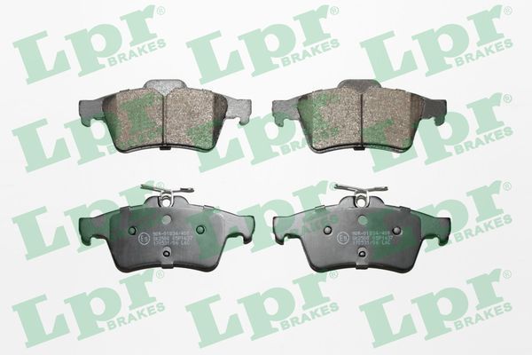 Комплект тормозных колодок, дисковый тормоз LPR 05P1637