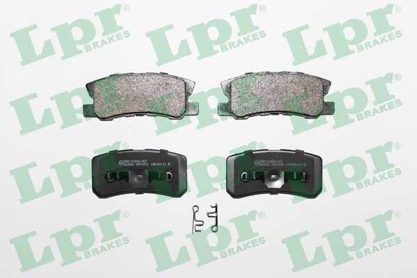 Комплект тормозных колодок, дисковый тормоз LPR 05P1639