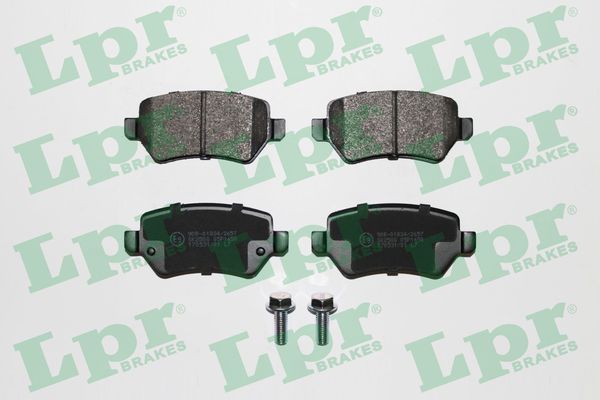 Комплект тормозных колодок, дисковый тормоз LPR 05P1650