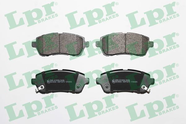 Комплект тормозных колодок, дисковый тормоз LPR 05P1673