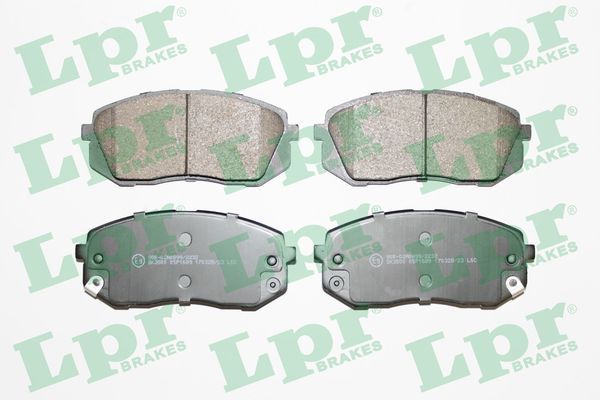 Комплект тормозных колодок, дисковый тормоз LPR 05P1689