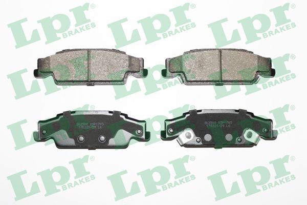 Комплект тормозных колодок, дисковый тормоз LPR 05P1705