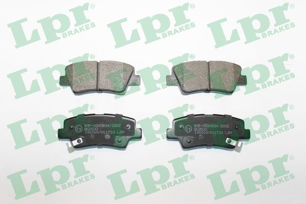 Комплект тормозных колодок, дисковый тормоз LPR 05P1710