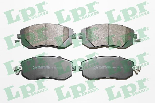 Комплект тормозных колодок, дисковый тормоз LPR 05P1729
