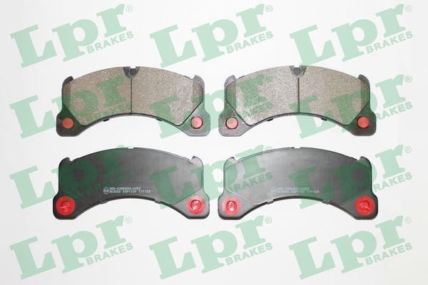 Комплект тормозных колодок, дисковый тормоз LPR 05P1731