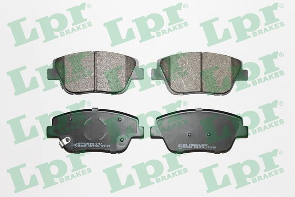 Комплект тормозных колодок, дисковый тормоз LPR 05P1736