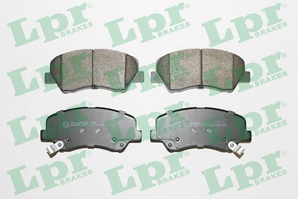 Комплект тормозных колодок, дисковый тормоз LPR 05P1744