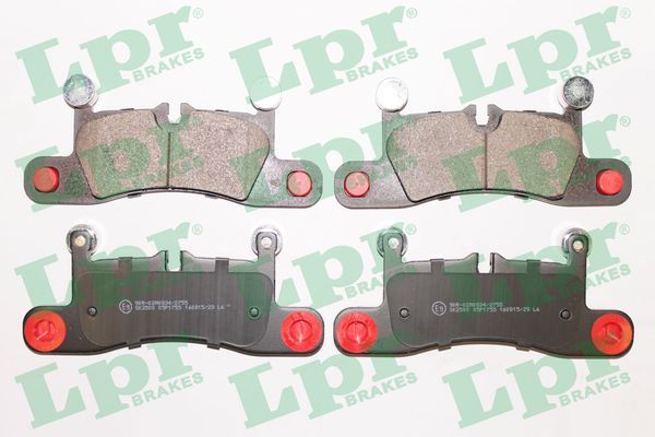 Комплект тормозных колодок, дисковый тормоз LPR 05P1755