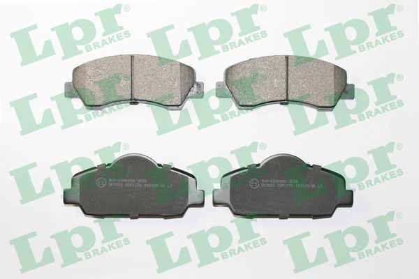 Комплект тормозных колодок, дисковый тормоз LPR 05P1770