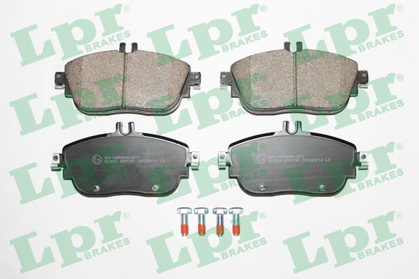 Комплект тормозных колодок, дисковый тормоз LPR 05P1781