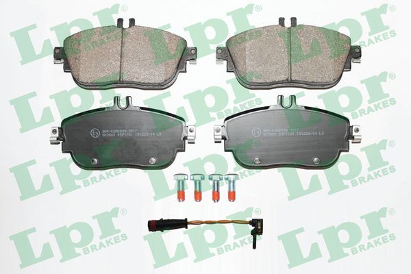 Комплект тормозных колодок, дисковый тормоз LPR 05P1781A