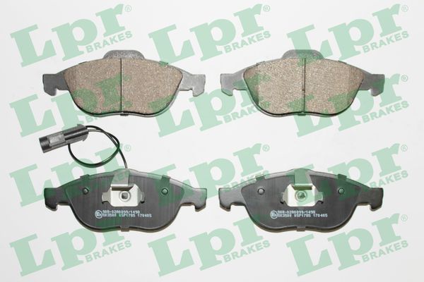 Комплект тормозных колодок, дисковый тормоз LPR 05P1785